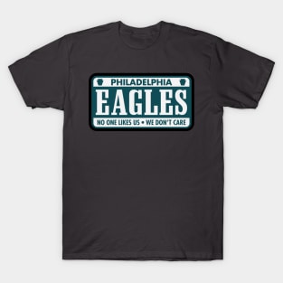 Eagles License Plate T-Shirt